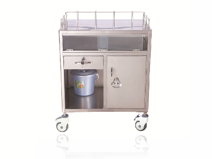 不銹鋼半封閉麻醉車