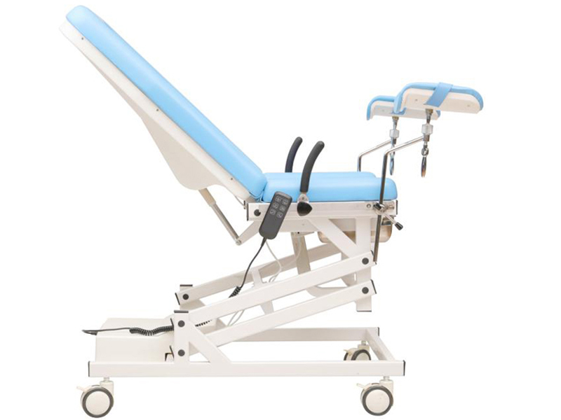 電動婦科檢查床(折疊型、聚氨酯床墊)